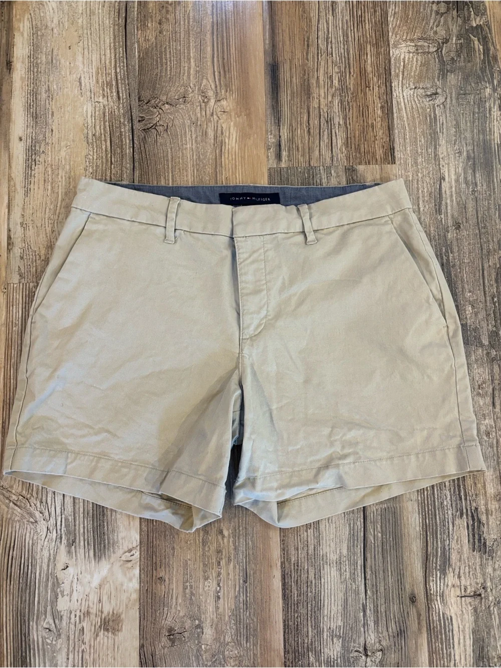Tommy Hilfiger Khaki Shorts - Size 8